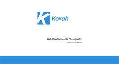 Desktop Screenshot of kovah.de