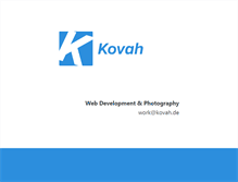 Tablet Screenshot of kovah.de